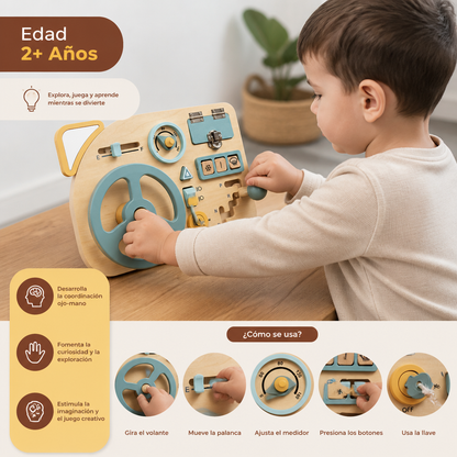 Volante Explorador – Control Montessori de Dirección